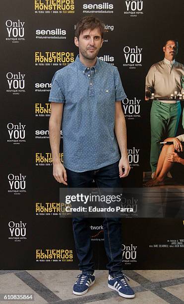 Actor Julian Lopez attends the 'El tiempo de los monstruos' photocall at Only You hotel on September 28, 2016 in Madrid, Spain.