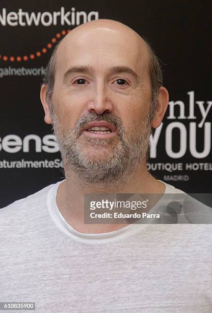 Actor Javier Camara attends the 'El tiempo de los monstruos' photocall at Only You hotel on September 28, 2016 in Madrid, Spain.