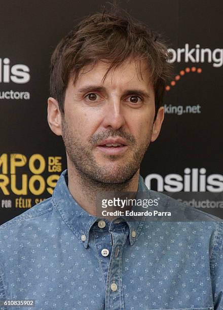Actor Julian Lopez attends the 'El tiempo de los monstruos' photocall at Only You hotel on September 28, 2016 in Madrid, Spain.
