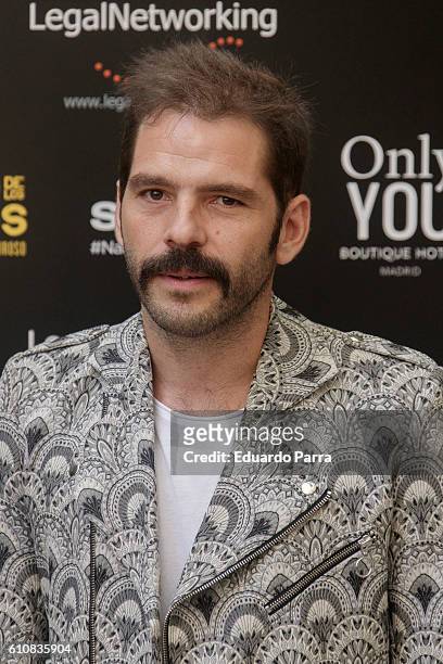 Actor Jorge Monje attends the 'El tiempo de los monstruos' photocall at Only You hotel on September 28, 2016 in Madrid, Spain.