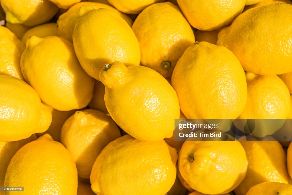 Group of lemons