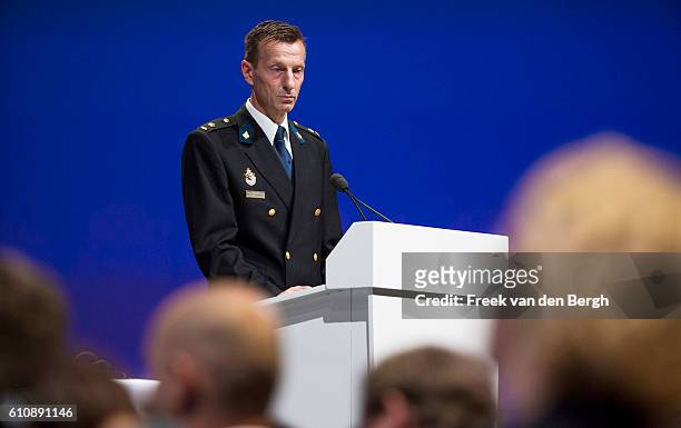 Wilbert Paulissen during the press conference of the Joint Investigation Team who presents the first results of its criminal probe into the downing...