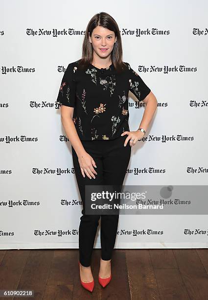 Gail Simmons attends The New York Times Food For Tomorrow Conference 2016 on September 28, 2016 in Pocantico, New York.