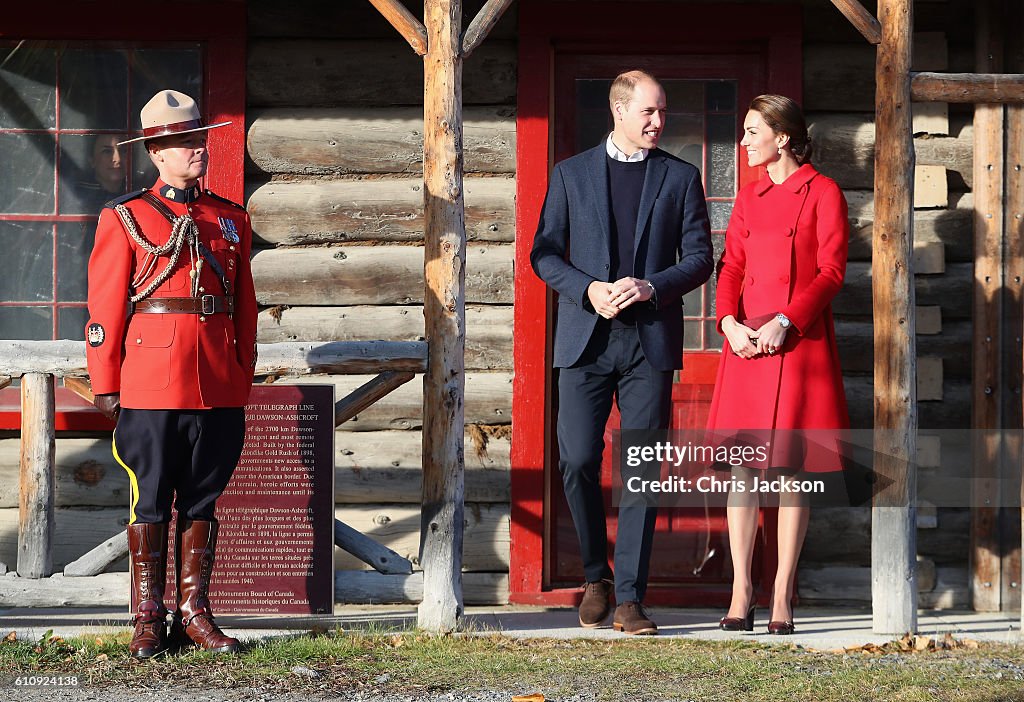 2016 Royal Tour To Canada Of The Duke And Duchess Of Cambridge - Whitehorse And Carcross