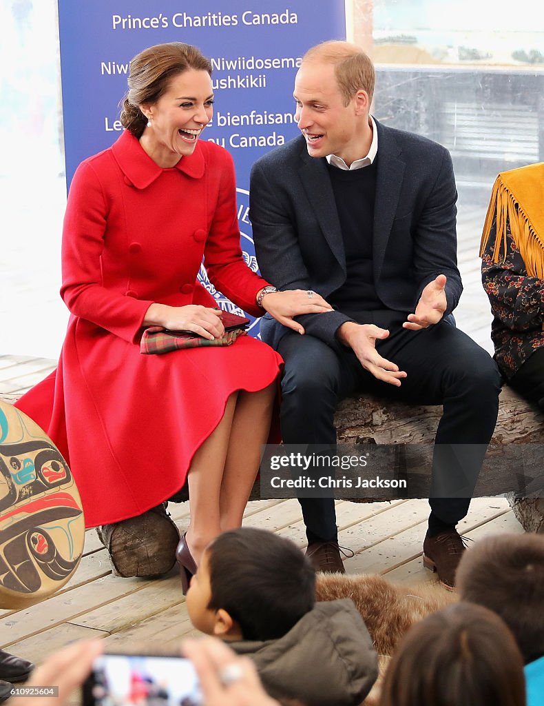 2016 Royal Tour To Canada Of The Duke And Duchess Of Cambridge - Whitehorse And Carcross