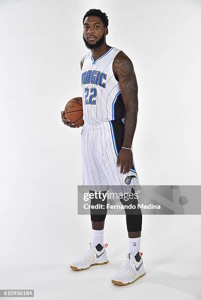 Branden Dawson of the Orlando Magic poses for a portrait during NBA Media Day on September 26, 2016 at Amway Center in Orlando, Florida. NOTE TO...