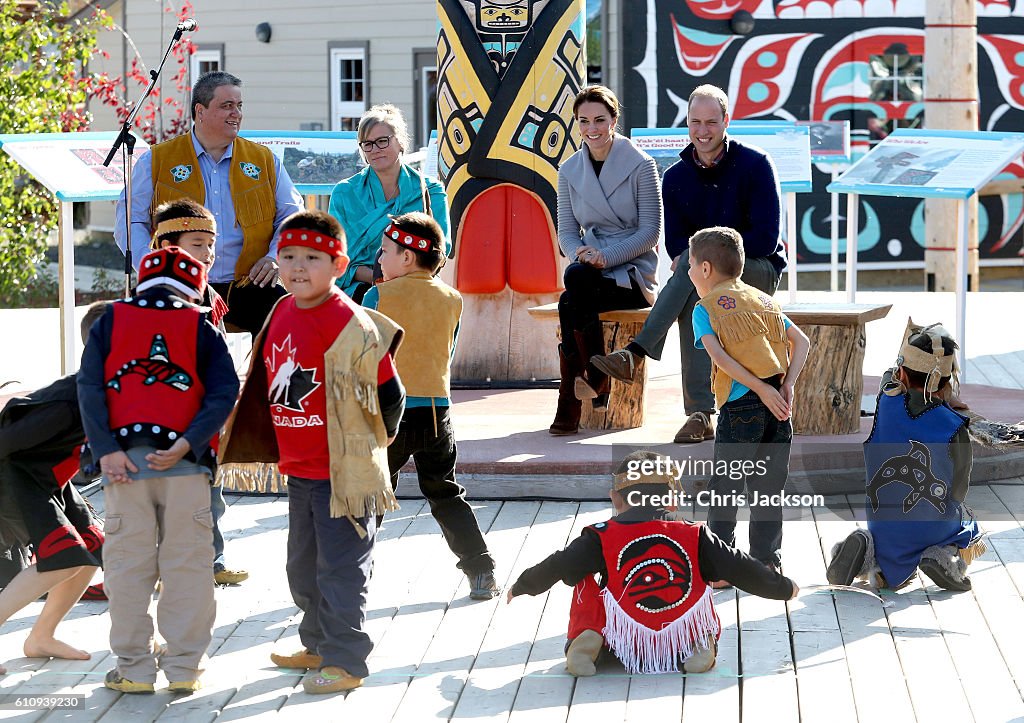 2016 Royal Tour To Canada Of The Duke And Duchess Of Cambridge - Whitehorse And Carcross, Yukon