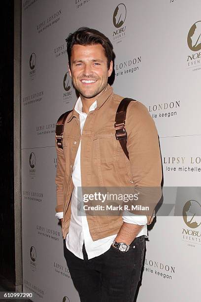 Mark Wright at Nobu Berkeley Street for the Lipsy party on September 28, 2016 in London, England.