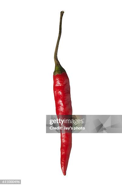 red chili pepper - sombra paralela fotografías e imágenes de stock