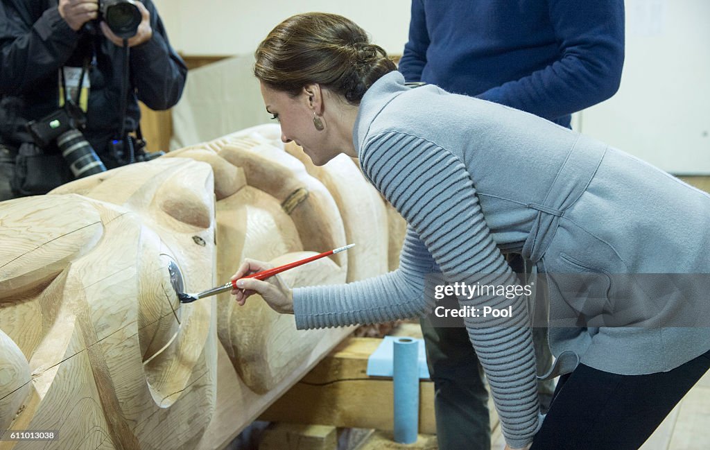 2016 Royal Tour To Canada Of The Duke And Duchess Of Cambridge - Whitehorse And Carcross