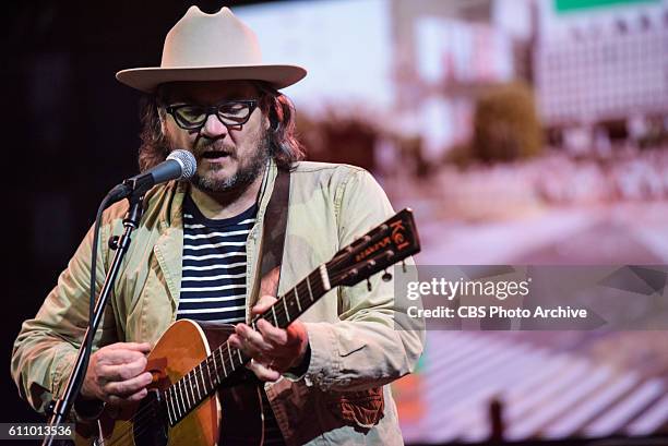The Late Show with Stephen Colbert and guest Wilco during Wednesday's 9/21/16 show in New York.