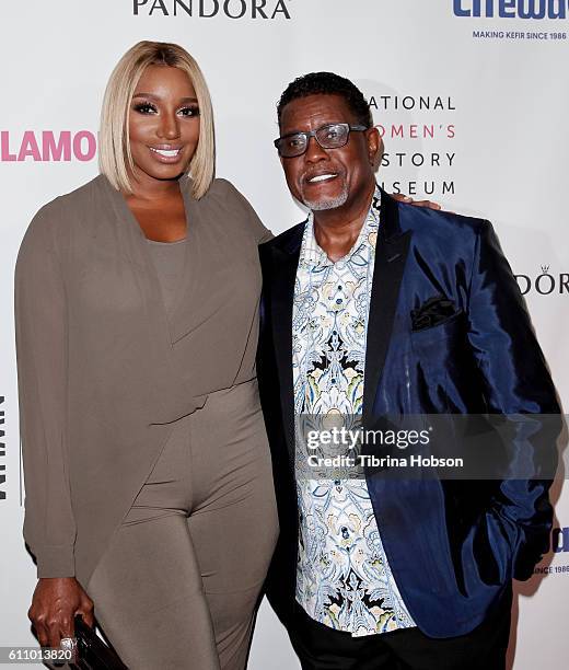 NeNe Leakes and Gregg Leakes attend the 5th annual Women Making History Brunch at Montage Beverly Hills on September 17, 2016 in Beverly Hills,...