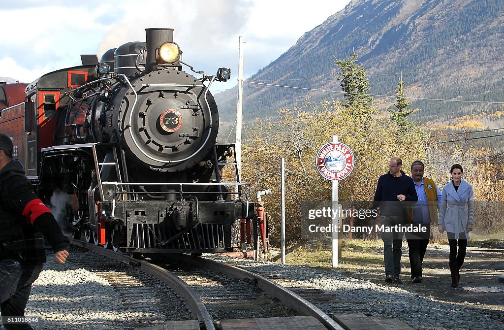 2016 Royal Tour To Canada Of The Duke And Duchess Of Cambridge - Whitehorse And Carcross, Yukon