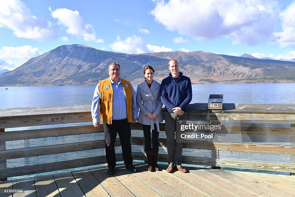 2016 Royal Tour To Canada Of The Duke And Duchess Of Cambridge - Whitehorse And Carcross, Yukon
