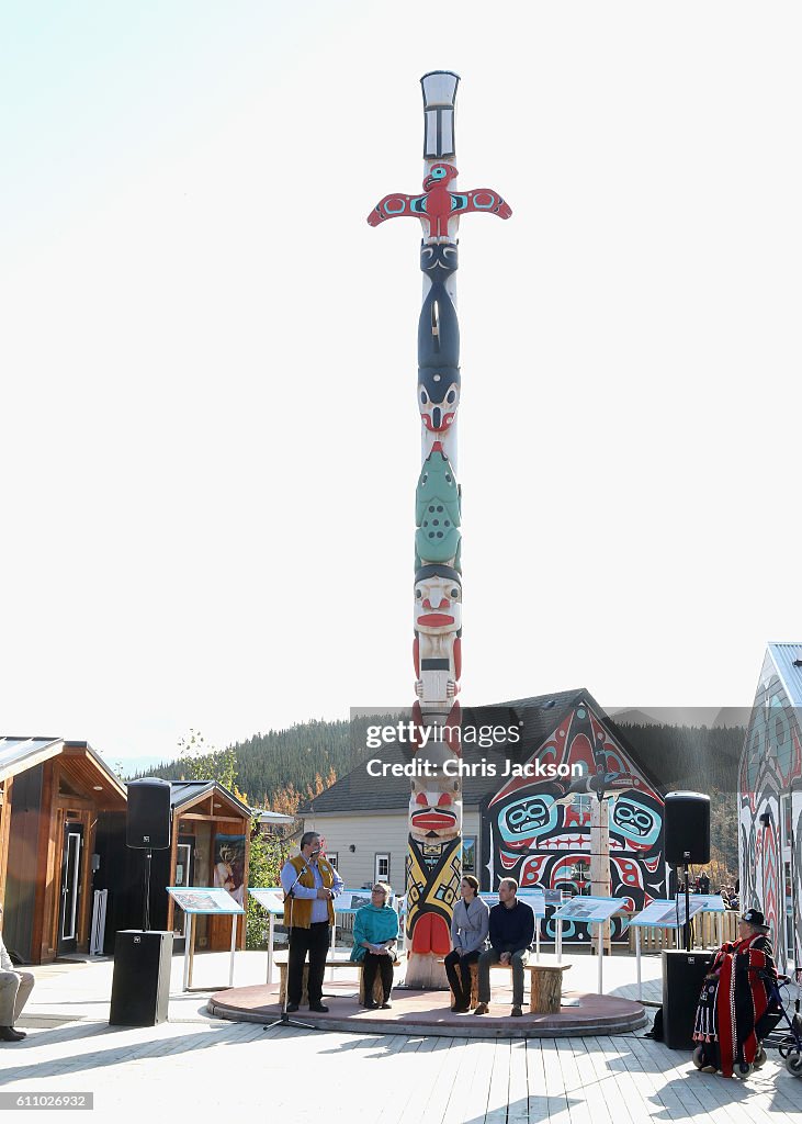 2016 Royal Tour To Canada Of The Duke And Duchess Of Cambridge - Whitehorse And Carcross