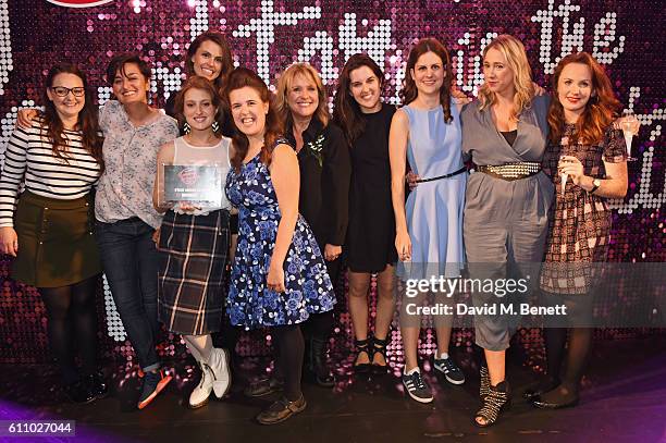 Rivka Uttley, Zoe Lyons, Harriet Braine, Ellie Taylor, Rosie Jones, Sara Pascoe, Rose Robinson, Catherine Bohart, Tiff Stevenson and Micky Overman...