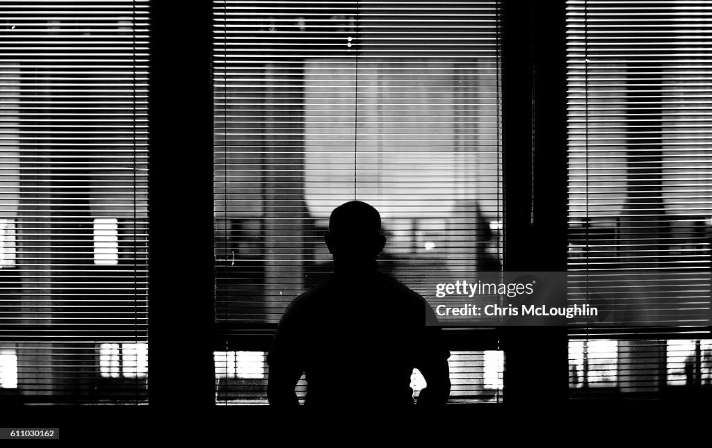 Silhouette of a man
