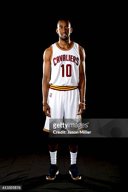 Markel Brown of the Cleveland Cavaliers poses for a portrait during media day at Cleveland Clinic Courts on September 26, 2016 in Cleveland, Ohio....