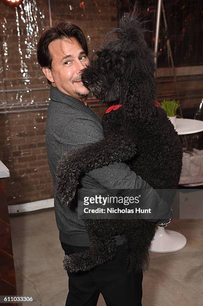 Ricky Paull Goldin attends the celebration of the launch of Rachael Ray's Nutrish DISH with a Puppy Party on September 28, 2016 in New York City.