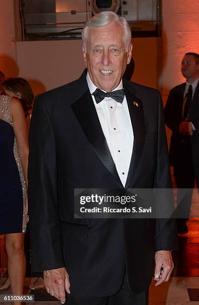 Minority Whip Steny Hoyer, MD, arrives at the Smithsonian's Arts and Industry building for a Gala Ball, hosted by HRH Crown Prince Frederik and HRH...