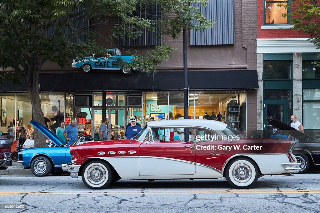 Classic Cars Show. Reidsville, North Carolina.