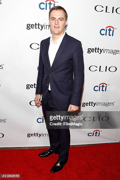 Global Citizen CEO Hugh Evans attends the 2016 Clio Awards at the American Museum of Natural History on September 28, 2016 in New York City.