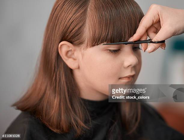 1,138 Girl Hair Cut Photos and Premium High Res Pictures - Getty Images