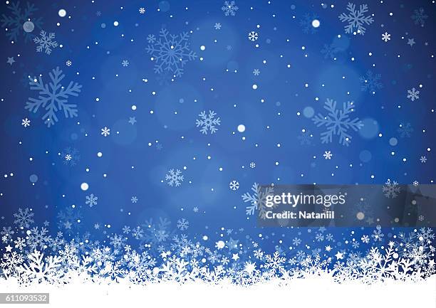 weihnachten hintergrund  - snowdrift stock-grafiken, -clipart, -cartoons und -symbole