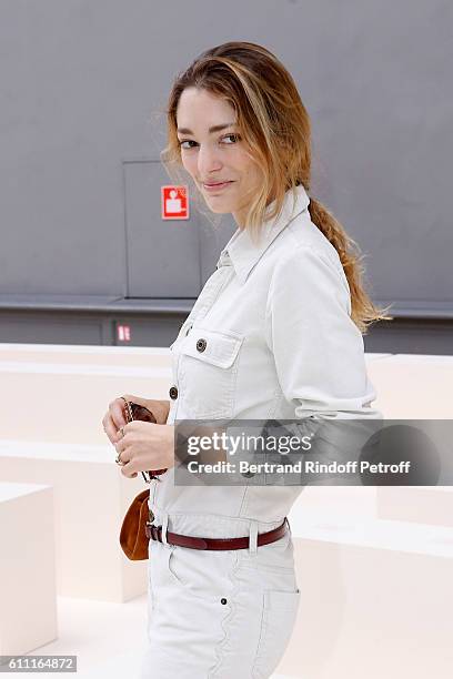 Sofia Sanchez de Betak attends the Chloe show as part of the Paris Fashion Week Womenswear Spring/Summer 2017 on September 29, 2016 in Paris, France.