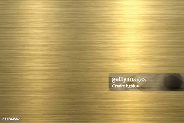 ilustrações de stock, clip art, desenhos animados e ícones de gold background - metal texture - ouro metal