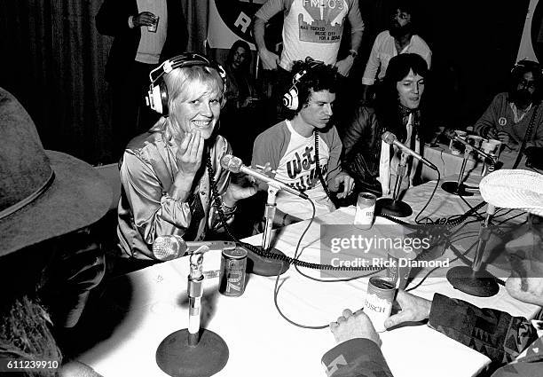 Nashville L/R: Bonnie Bramlett, Jimmy Hall and Mylon LeFevre attend CDB Jam VIII on January 17, 1981