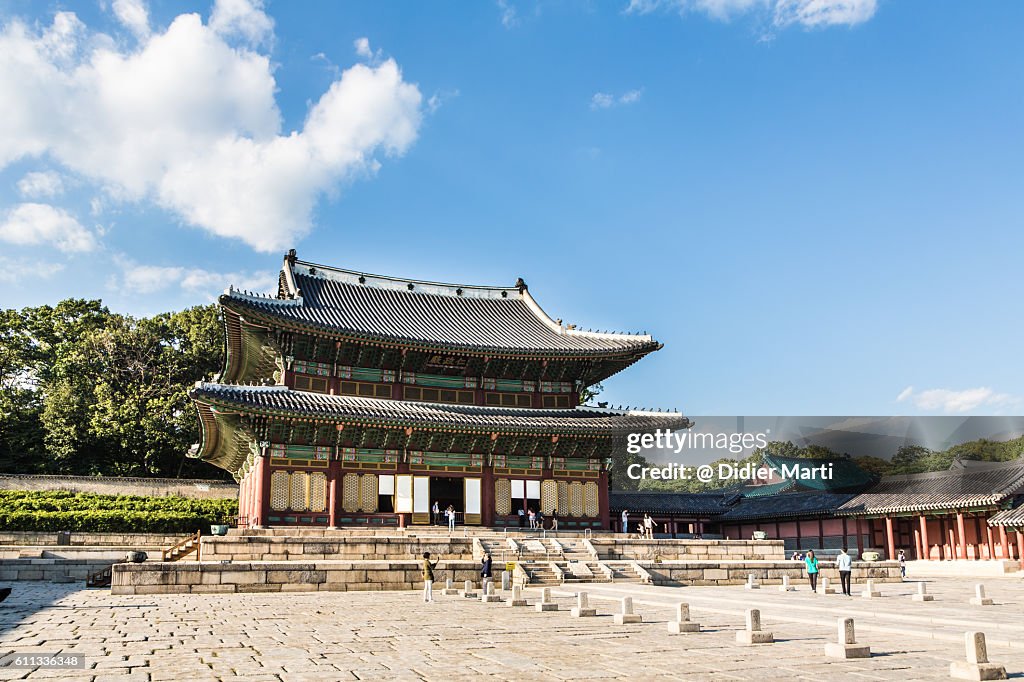 Changdeokgung palace in Seoul, South Korea capital city.