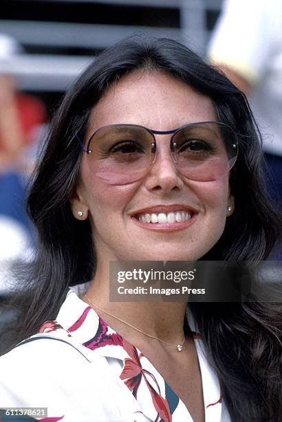 Marlo Thomas at the Forest Hills Tennis Stadium circa 1979 in Forest Hills, Queens.