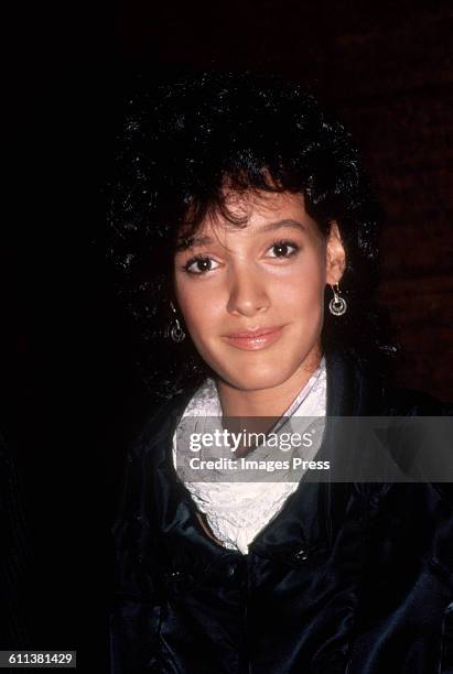 Jennifer Beals circa 1983 in New York City.