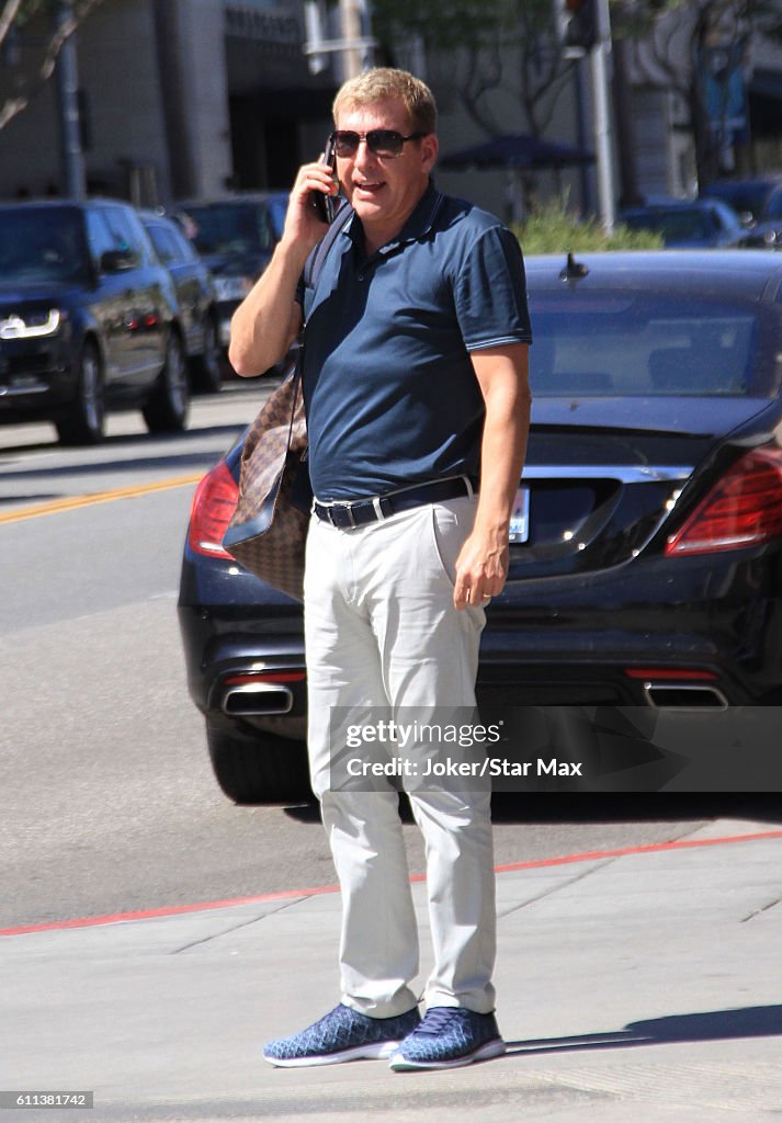 Celebrity Sightings In Los Angeles - September 28, 2016
