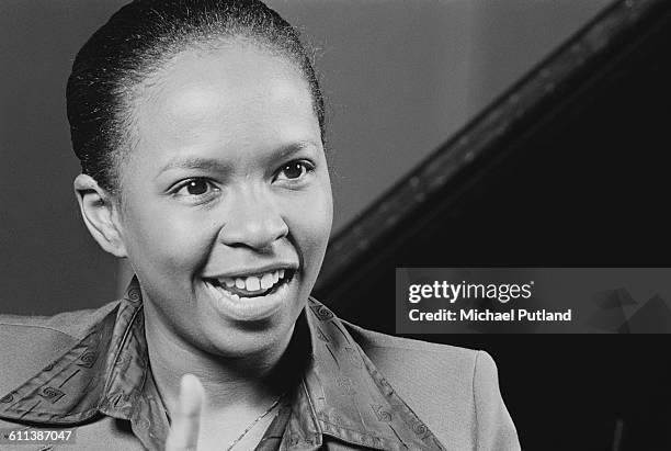 American soul and R& B singer-songwriter Betty Wright, USA, 9th April 1978.