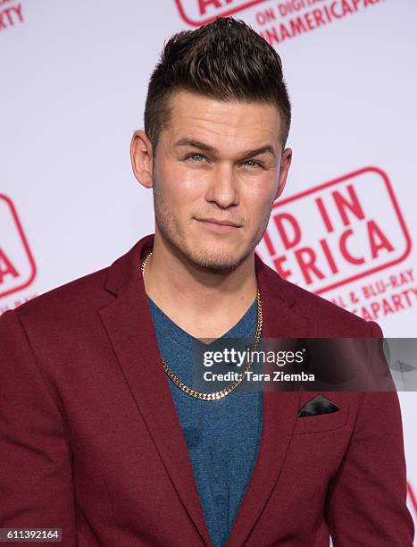 YouTube personality Jorge Munoz attends the premiere of 'Laid In America' at AMC Universal City Walk on September 28, 2016 in Universal City,...