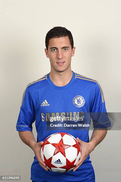 Eden Hazard of Chelsea during a Chelsea magazine feature