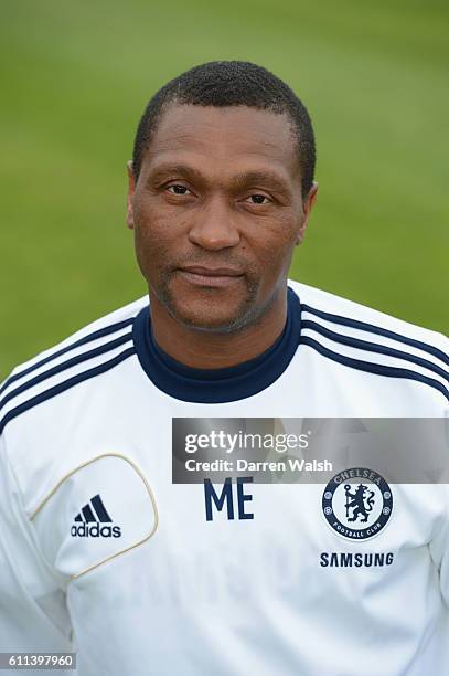 Chelsea's Michael Emenalo during the U18 and U21 photocall at the Cobham Training Ground on 12th September 2012 in Cobham, England