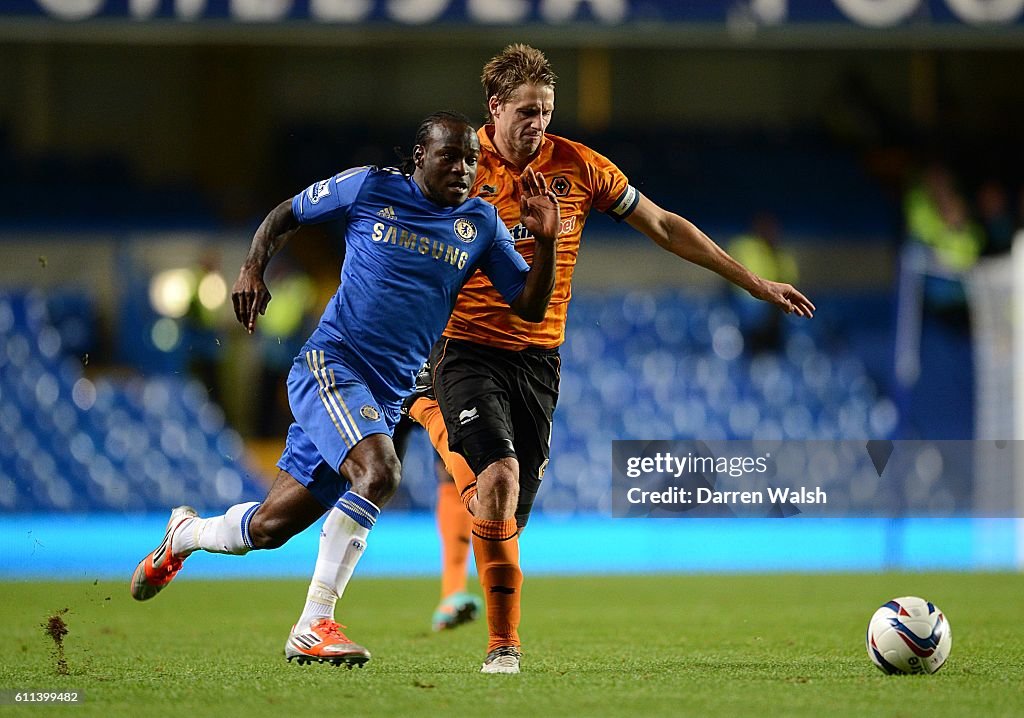 Soccer - Capital One Cup - Third Round - Chelsea v Wolverhampton Wanderers - Stamford Bridge