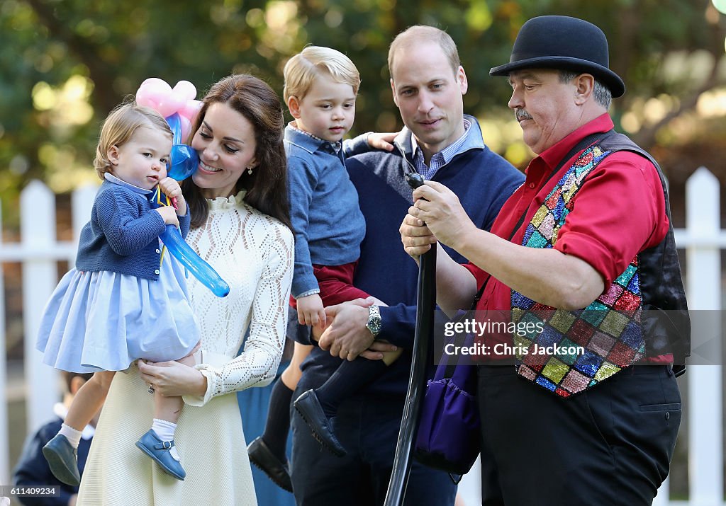 2016 Royal Tour To Canada Of The Duke And Duchess Of Cambridge - Victoria