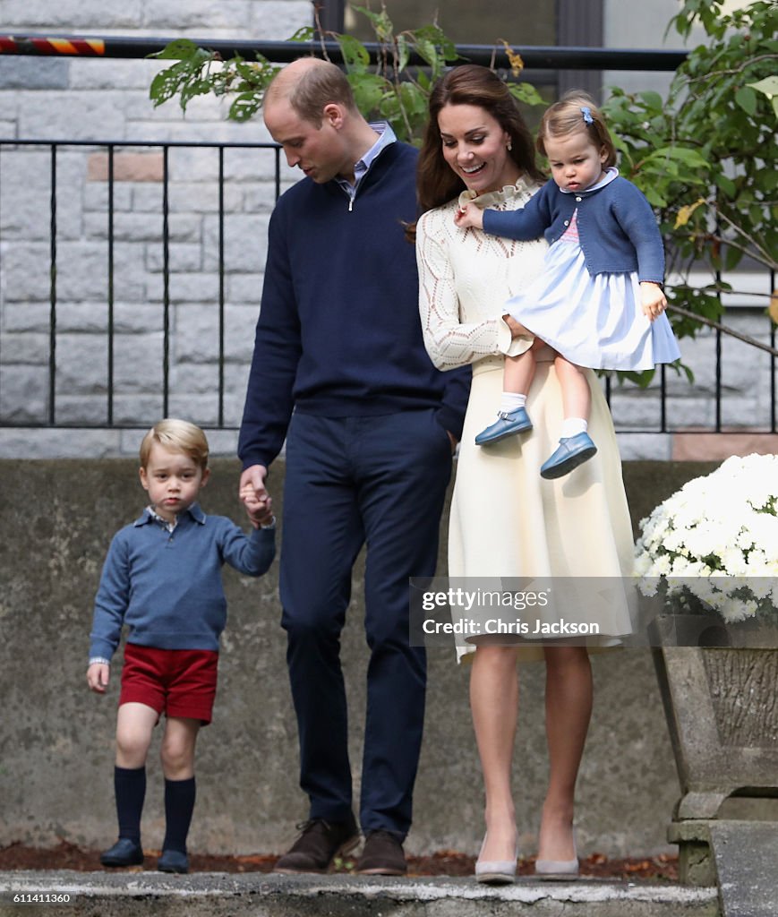 2016 Royal Tour To Canada Of The Duke And Duchess Of Cambridge - Victoria