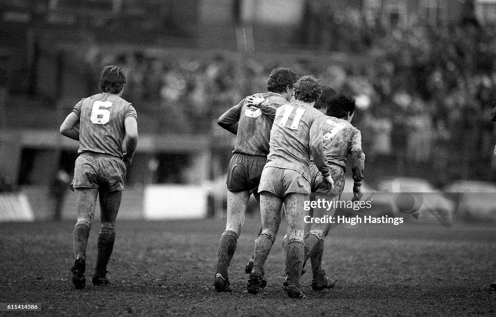 Chelsea1986 Programmes Chelsea 2 v Leicester City 2. Chelsea goal celebrations. News Photo ...