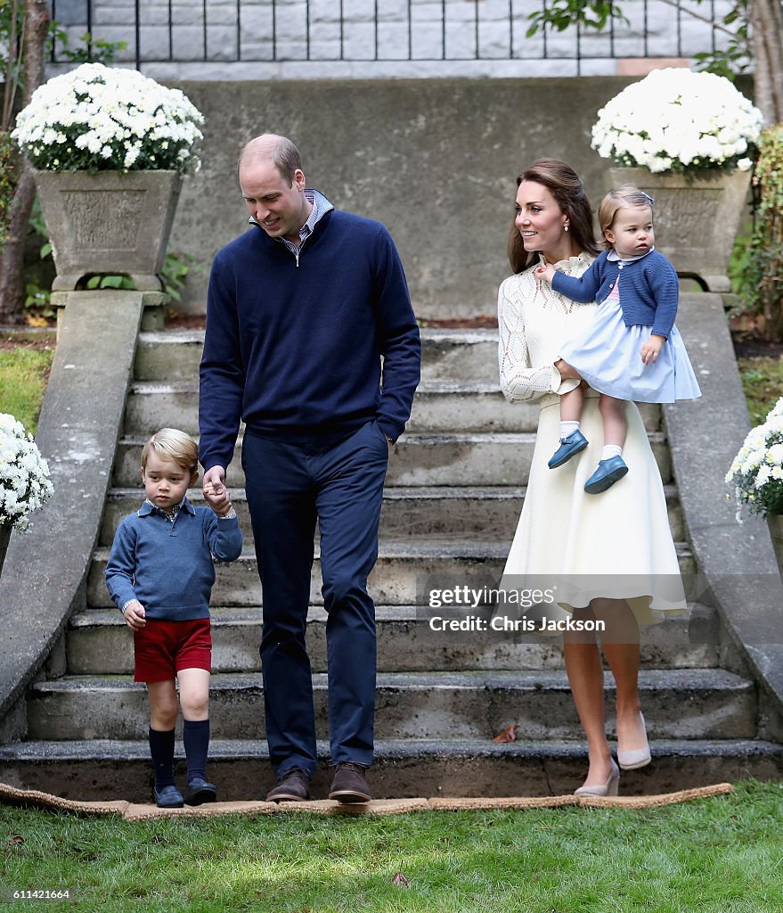 2016 Royal Tour To Canada Of The Duke And Duchess Of Cambridge - Victoria