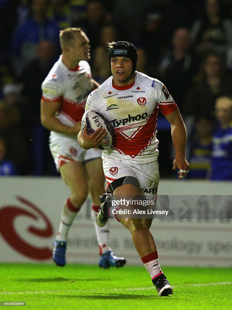 Warrington Wolves v St Helens - First Utility Super League Semi Final