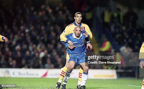 Chelsea's Gianluca Vialli.