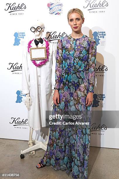 Lulu Figueroa attends 'Kiehl's Since 1851' 10th anniversary with a Charity Project party on September 29, 2016 in Madrid, Spain.