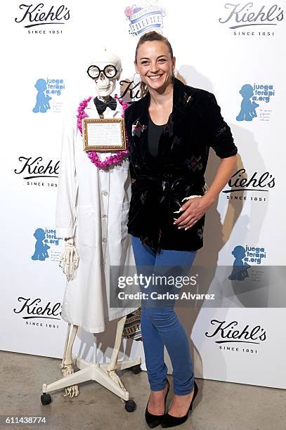 Actress Leonor Watling attends 'Kiehl's Since 1851' 10th anniversary with a Charity Project party on September 29, 2016 in Madrid, Spain.