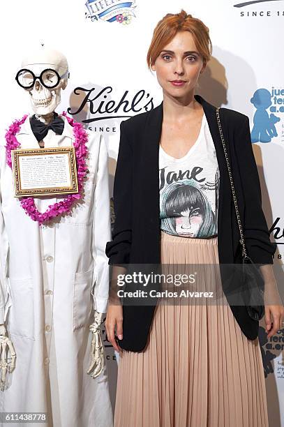 Actress Leticia Dolera attends 'Kiehl's Since 1851' 10th anniversary with a Charity Project party on September 29, 2016 in Madrid, Spain.