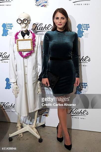 Actress Andrea Duro attends 'Kiehl's Since 1851' 10th anniversary with a Charity Project party on September 29, 2016 in Madrid, Spain.